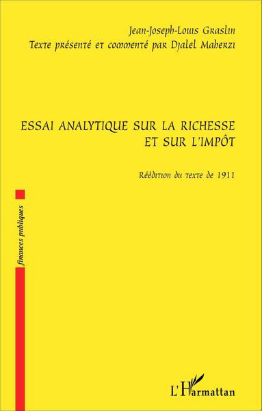 Image de Essai analytique sur la richesse et sur l'impôt