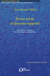 Image de Presse écrite et discours rapporté