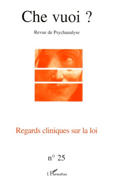 Image de Regards cliniques sur la loi