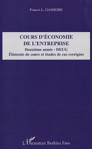 Image de Cours d'économie de l'entreprise