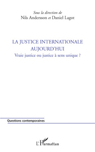 Image de La justice internationale aujourd'hui