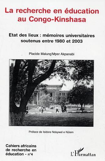 Image de La recherche en éducation au Congo-Kinshasa