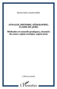 Image de Annales, histoire, géographie, classe de 3ème