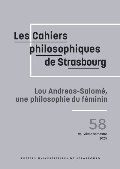 Picture of Lou Andreas-Salomé, une philosophie du féminin