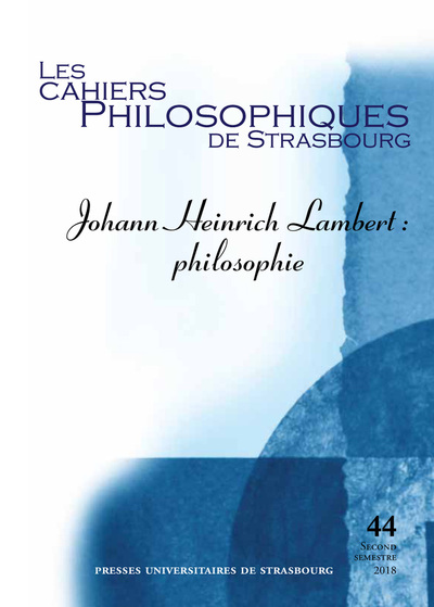 Picture of JOHANN HEINRICH LAMBERT  PHILOSOPHIE