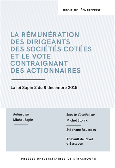 Picture of La rémunération des dirigeants des sociétés cotées et le vote contraignant des