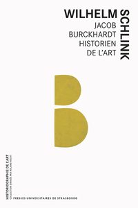 Image de Jacob burckhardt historien de l'art : conférences du collège de France