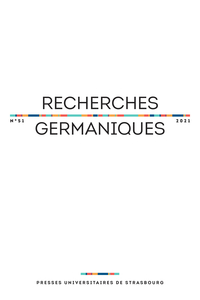 Picture of Recherches germaniques N.51