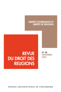 Picture of Revue du droit des religions n° 20/2025