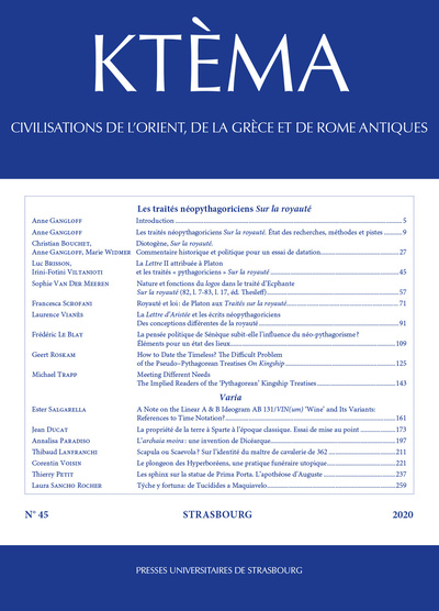 Image de Ktèma n° 45/2020