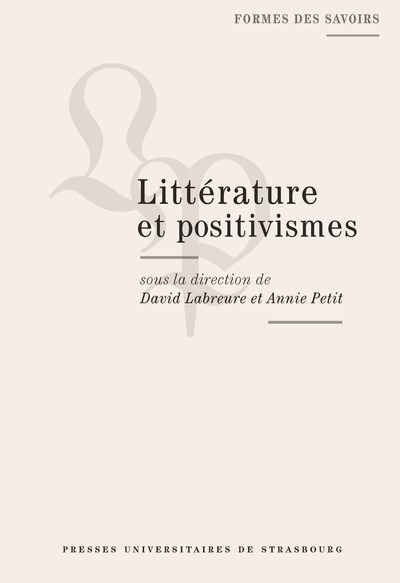 Picture of Littérature et positivismes
