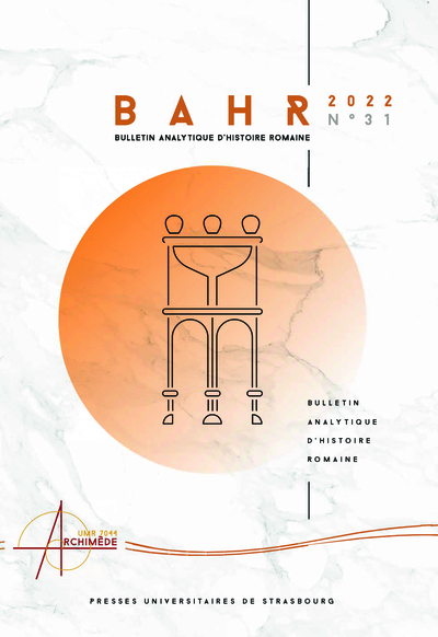 Image de Bulletin analytique d’histoire romaine