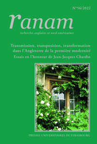 Picture of Transmission, transposition, transformation dans l’Angleterre de la première modernité