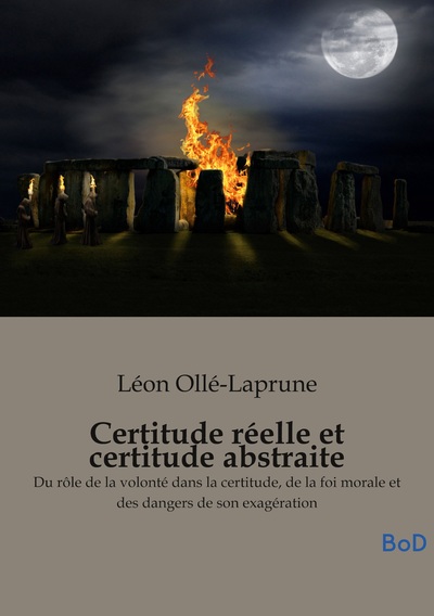 Image de Certitude réelle et certitude abstraite