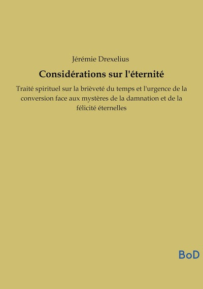 Image de Considérations sur l'éternité