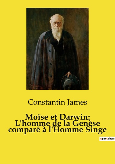 Image de Moïse et Darwin: L'homme de la Genèse comparé à l'Homme Singe