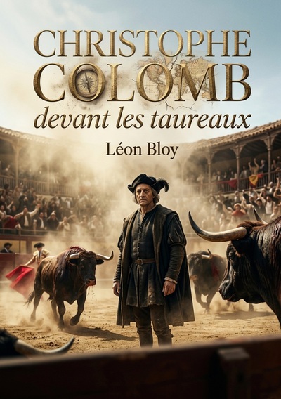 Image de Christophe Colomb devant les taureaux