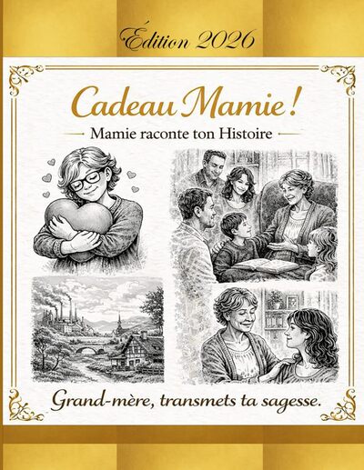 Picture of Mamie raconte ton Histoire Cadeau Grand-mère, transmets ta sagesse.