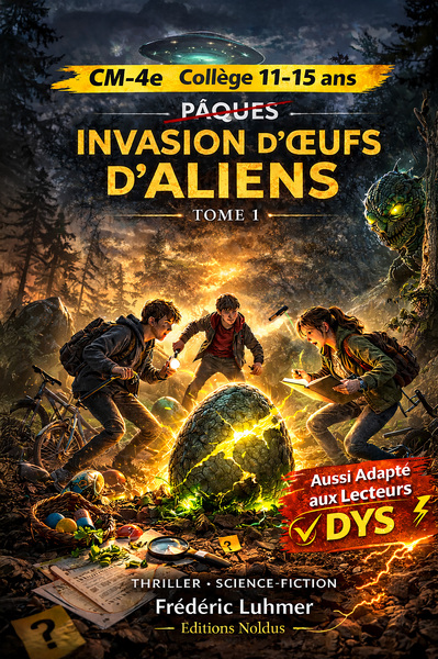 Picture of Thriller Science fiction Invasion d' oeufs d' aliens tome 1 pas de pâques DYS