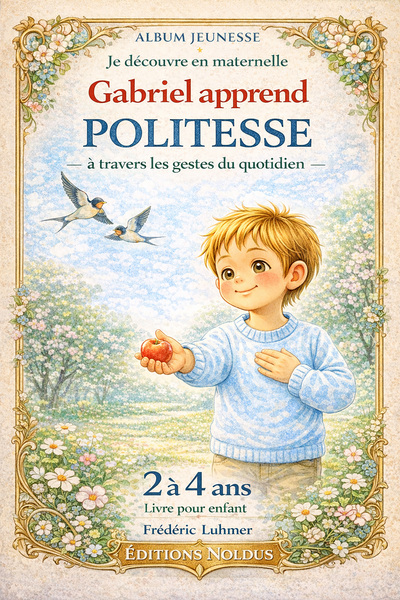 Picture of Livre enfant 2 3 4 ans Je découvre en maternelle Gabriel apprend la politesse à travers les gestes