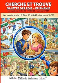Image de Cherche et trouve Galette des Rois – épiphanie PS MS GS Lecture CP CE1: MSO Méthode Syllabique Orale