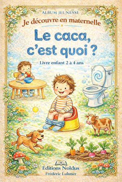 Image de Livre enfant 2 3 4 ans Je découvre en maternelle Le caca , c’est quoi ? Album jeunesse