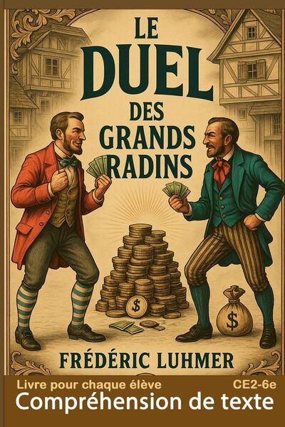 Image de Compréhension de texte Livre pour chaque élève Le Duel des grands radins CE2 CM1 CM2 6e