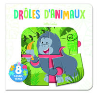 Picture of Mon livre-puzzle Drôles d'animaux