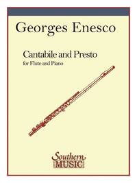 Picture of GEORGES ENESCO  : CANTABILE AND (ET) PRESTO :  FLUTE TRAVERSIERE ET PIANO