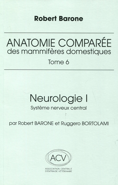 Picture of Anatomie comparée des mammifères domestiques Tome 6