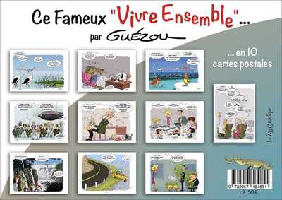 Picture of 10 cartes postales en pochette : Ce Fameux Vivre Ensemble