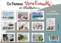 Picture of 10 cartes postales en pochette : Ce Fameux Vivre Ensemble