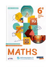 Picture of Mathématiques 6e 2025 - manuel élève