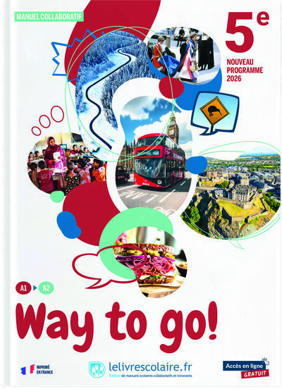 Picture of Anglais 5e 2026 - manuel - way to go !
