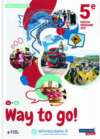 Picture of Anglais 5e 2026 - manuel - way to go !