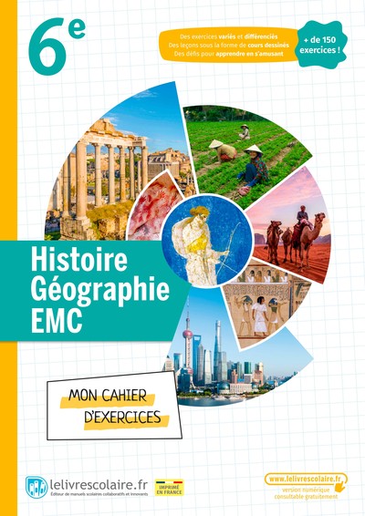 Image de Histoire-Géographie 6e - Cahier, Edition 2022