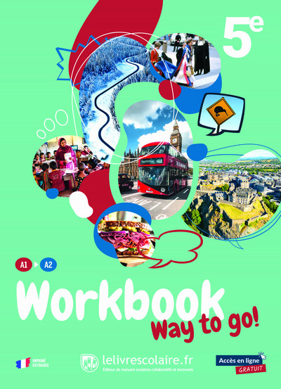 Picture of Anglais 5e 2026 - workbook - way to go !