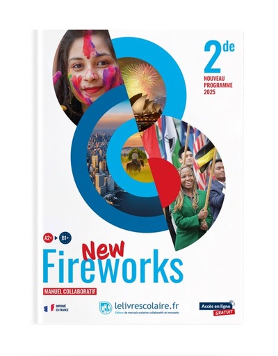 Picture of Anglais 2de 2025 - New Fireworks - manuel élève
