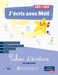 Picture of J'écris avec Méli - Les majuscules - cahier d'écriture CE1-CE2
