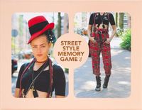 Picture of Street Style Memory Game 3 /anglais