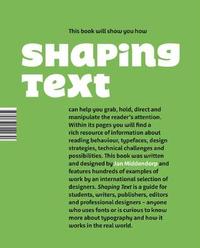 Picture of Shaping Text /anglais