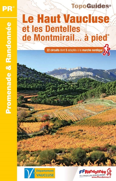Image de Le Haut Vaucluse et les dentelles de Montmirail à pied