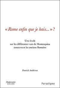 Picture of "Rome enfin que je hais..."?