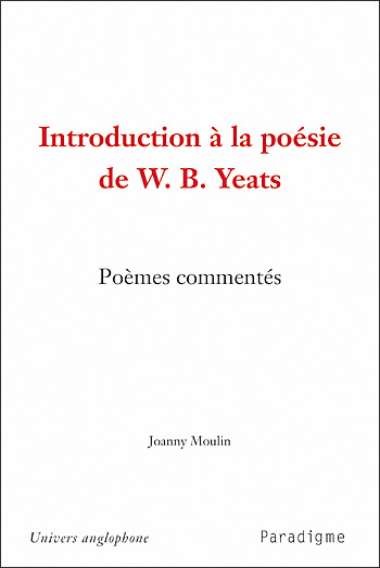 Image de INTRODUCTION A LA POESIE DE YEATS