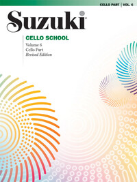 Picture of SUZUKI CELLO SCHOOL, VOL 6 - REVISED EDITION - VIOLONCELLE