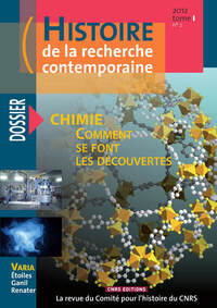 Picture of Histoire de la recherche contemporaine 2012T2