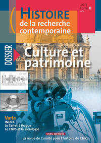 Picture of Histoire de la recherche contemporaine T2 n°2