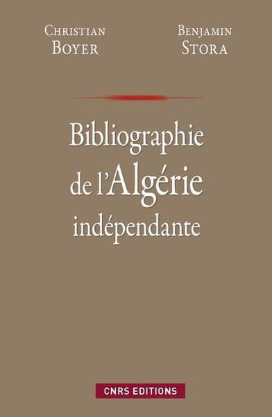 Picture of Bibliographie de l'Algérie depuis l'indépendance
