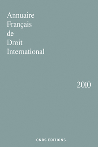 Image de Annuaire Français de Droit International n°56-2010