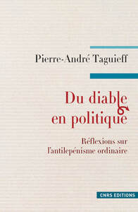 Picture of Du diable en politique. Réflexions sur l'antilepénisme ordinaire